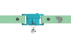 Kittyrama Katzen und Kätzchenhalsbänder. Wie in Vogue gesehen. Preisgekrönt. Vom Tierarzt genehmigt. Breakaway, hypoallergen, bequem und weich. Meadow. Andere Stile verfügbar