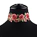 Produktbild Choker halsketten,Collier Stickerei Blume Collier Vintage Blumen Choker Spitze Gothic für Frauen Mädchen
