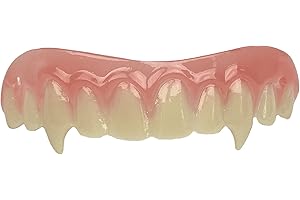 Billy-Bob Premium Handmade Vampire Teeth - Realistic Flexible Fangs, Hollywood Quality, Custom Fit, 1 Count