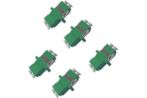Elfcam® - Adapter/Connector for LC/APC Single Mode Duplex Optics - Pack of 5