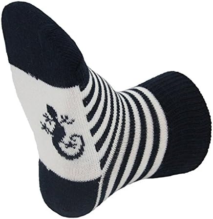 Little Grippers Navy Stripe Baby Socks with Stay On Technology (0-6 Months)