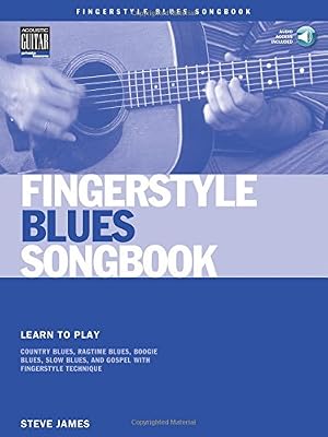 Music Sales Fingerstyle Blues Songbook [With Cd (Audio)] (Acoustic Guitar Private Lessons)