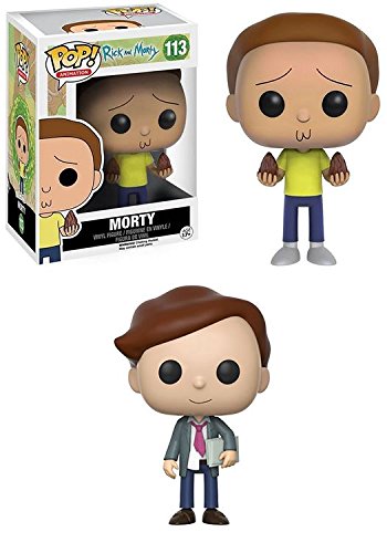Funko POP! Rick & Morty: Morty + Lawyer Morty – Stylized Vinyl Figur