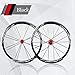 Price comparison product image ACCDUER Professional Broken Wind Trail Folding Wheel Set, Focus On Quality to Create Pure Hand-made, Enjoy Your Riding Life,Black