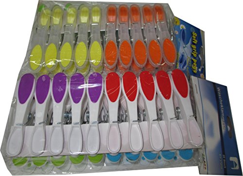 28 Softgrip Wäscheklammern
