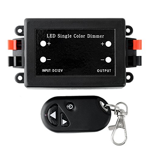 Hanbaili Telecomando senza fili Rilevatore RF a luce singola a LED Con interruttore del regolatore