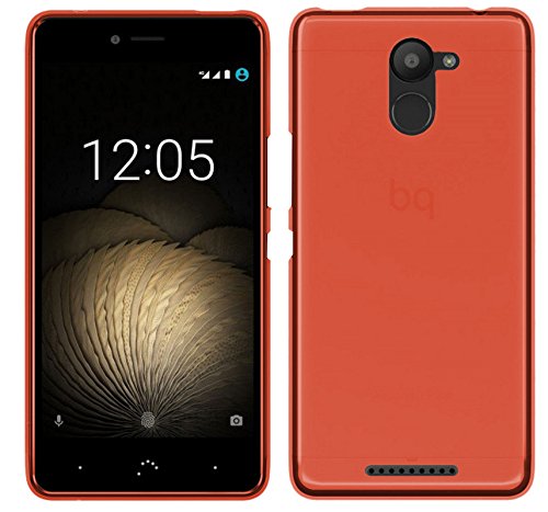 TBOC Pack Funda de Gel TPU Roja Protector Pantalla Vidrio Templado para bq Aquaris U Plus 5 0 Pulgadas Funda de Silicona Ultrafina y Flexible Protector de pantalla Resistente a Golpes Ca das y Ara azos TBOC Pack Funda de Gel TPU Roja Protector Pantalla Vidrio Templado para bq Aquaris U Plus 5 0 Pulgadas Funda de Silicona Ultrafina y Flexible Protector de pantalla Resistente a Golpes Ca das y Ara azos