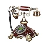 Klassisches Design des frühen 20. Jahrhunderts mit Druckknopf und Ton- / Impulswahl.