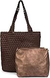 Equipamiento del bolso interior (bolso de bandolera): 1 compartimento principal con cremallera / 1 compartimento para el móvil y para objetos pequeños / 1 pequeño compartimento con cremallera