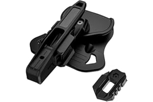 ZONSUSE Waffenholster, Pistolen Holster, Bein Pistol Holster, Beinholster mit Gürtel, Leichtes Taktisch Waffenholster,Verdeckter Oberschenkelholster, fürJagd Schießen Polizei Training