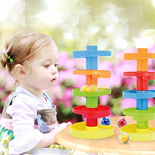 Ball Drop. Educational Family Fun for Baby and Toddler. Stack them higher.