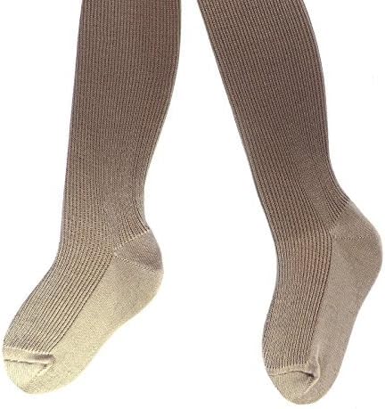 Baby tights 100% Cotton plain many Colours - Beige, 74/80