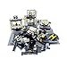 Produktbild 1 x Lego System Teile Set für Modell Town City Police 7237 Polizei Station 3D Platte neu-hell grau 51542 incomplete unvollständig