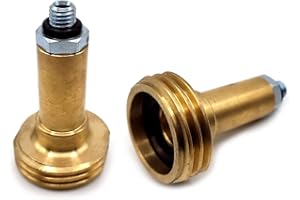 ATIKER Adattatore per serbatoi di GPL con pistole ACME, con attacco M10 mini punto di riempimento nascosto