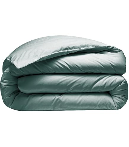 Housse De Couette Cap Ferret 240x280cm King - 100% Coton Lavé Blanc - Style Décontracté