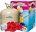 Produktbild Helium Ballongas + 50 rote Herz-Luftballons (Ø 25cm) + Polyband; HeliumStar® Einwegflasche XXL mit 0,420 m³ Liter Helium Gas für 50 Ballons