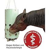 HeuToy Original vom Erfinder (aufgebaut),das bessere Heunetz,Heusack,Heuraufe