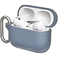 Étui Silicone Elago Pour AirPods Pro 3 Avec Mousqueton - Protection Antichoc, Charge Sans Fil, Bleu