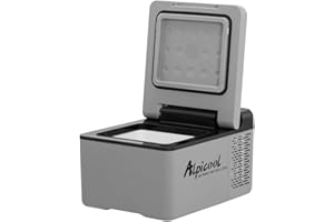 Alpicool C9 9L Mini Nevera de Coche portátil Eléctrica 12/24V CC Refrigerador de Coche para Hogar Aire Libre Camping, Viajes, Automóvil Enfriamiento de -20ºC a +20ºC