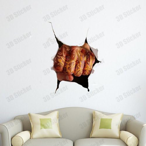 MIAORUI 3D (fist) wall wallpaper bedroom living room sofa background TV HD self-adhesive paper without glue murals