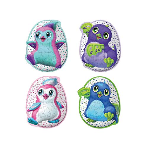 Editrice Giochi 6039473 Puzzle cintré en Oeuf hatchimals, 46 pièces