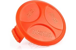 Daaxing Copertura e molla per bobine di decespugliatore Black & Decker BESTA525 BESTA528 BESTA530 ST1823 GH400 GL280 GL30 GL301 accessori di ricambio (1 tappo a bobina + 1 molla)