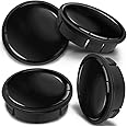SkinoEu 4 x 60mm ABS Car Alloy Wheel Centre Universal Rims Hub Center Caps Auto Tuning Logo Emblem Black Gloss CX 4