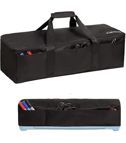 Sac De Transport Pour Cricut Explore Air 2 Et Maker - Housse Imperméable Avec Compartiments Multiples - Gris