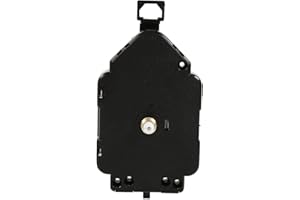 LAZMIN Piezas de movimiento de reloj de cuarzo, mecanismo de péndulo de movimiento de relojes de pared de cuarzo bricolaje Reemplazo de piezas de reparación de colck casero