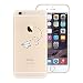 Produktbild GrandEver Hülle für Apple iPhone 6 Plus / 6S Plus Transparent Weiche Silikon Handyhülle Gel TPU Bumper Durchsichtig Schutzhülle mit Lieblich Papierflieger Muster Rückschale Klar Handytasche Anti-Kratzer Ultra Slim Rückseite Soft Case Cover