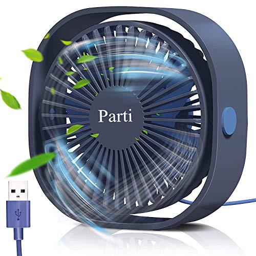 Ventilatore USB Portatile Anysun Con Batteria 5000mAh, 3 Velocità, Display Digitale E Piastra Raffreddante - Pieghevole