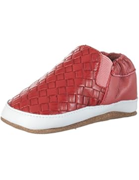 Melton Baby Mädchen Krabbelschuh Slipper aus Weichem Leder