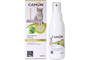 CAMON | Catnip, Spray per Tiragraffi da 100ml, Estratto Concentrato di Nepeta Cataria, Educativo per Gatti