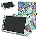 Produktbild Mama Mouth Odys Nova X7 Pro hülle, Folding Ständer Hülle Case mit Standfunktion für Odys Nova X7 Pro 17,8 cm (7 Zoll HQ Display) Tablet,Love Tree