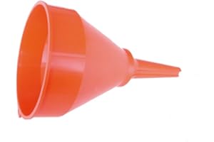 GREENSTAR - Entonnoir En Plastique - Avec Filtre Amovible - Pour Bricolage Ou Mécanique - 100 mm - Rouge