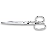 3 Claveles Dressmaker, Sewing or Work Scissors, Carbon Steel, (Size: 15 cm-6"), Grey