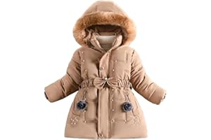 Nemopter Winter Down Jacket Girl Princess Winter Coat Autunno Mid Long Thick Thick Parka Fur