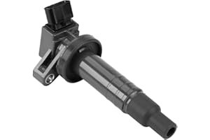 Hlyjoon Zündspule Auto Zündmodul Kfz Zündeinheit Schwarz für Corolla Celica Matrix 1.8L 90080-19015 90080-19019 90919-02239 90919-02262 90919-12002 90919-T2002 90919-T2006 90919-W2001 099700-0500