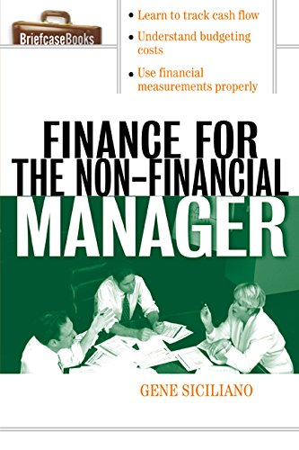 Download Finance for Non-Financial Managers (Briefcase Books Series)