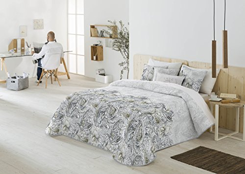 Casa Creativa COLCHA BOUTI JUVENIL MODELO MARGA (235X270)+ 2 Fundas de Cojín decorativos de regalo (60x60) cama de 135 ó 140 (ANTILO)