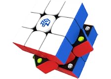 CuberShop GAN 356 M Magnetic Speed Cube Lite, Gans 3X3 Stickerless Magnetic Cube, Smooth & Fast 3 by 3 Lite Flagship Performa