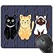 Produktbild SKY-3C Ultradünnes Mauspad DIY-Gaming-Mauspad Süße Katze Rutschfest Wasserdicht Gummi-Mauspad DIY Zubehör,E,240 * 200 * 3Mm