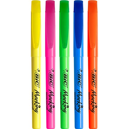 BIC 942147 - Estuche con 10 bol  grafos de colores  5 marcadores y 2 correctores