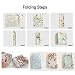 GWELL Cotton Printed Breast Feeding Scarf Nursing Covers Breastfeeding Apron Shawl with Front Pocket