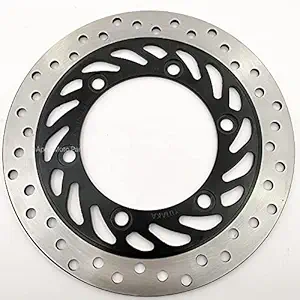 Apex Moto Parts Disc Brake Plate Rotor compatible with Honda Unicorn / Honda Shine / Passion Pro