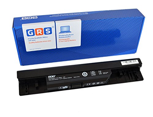 GRS Notebook Akku JKVC5 für Dell Inspiron 1564, 1464, 1764, ersetzt: JKVC5, 05Y4YV, 0FH4HR, 5YRYV, 9JJGJ, NKDWV, TRJDK, 451-11467, Laptop Batterie 4400mAh, 11.1V