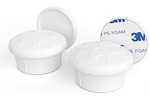 Hoffenbach 2x Ersatz Schlüssel für Magnetisches Schrankschloss - Supermagnet für Schranksicherung, ohne Bohren und Schrauben - 2 Schlüssel für Magnetschlösser