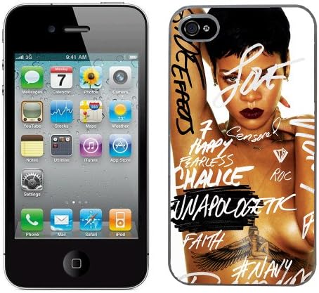 Rihanna iphone 4 & 4s cover hard protective case 7 for apple i phone