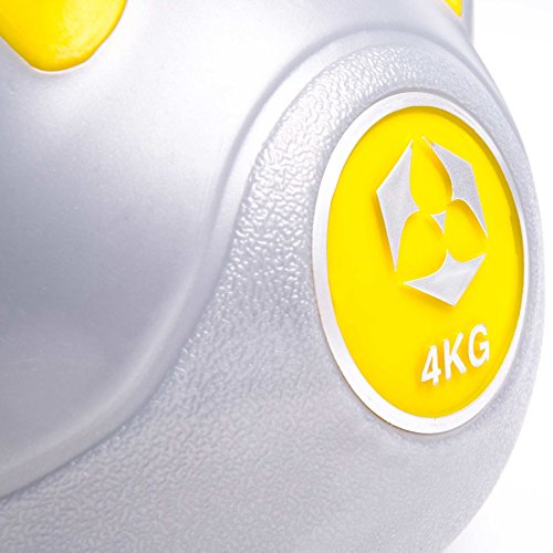 KettleBell »PowerMonster« Kugelhantel 2kg bis 20 kg / Handgewicht aus Kunststoff / High Performance Studio-Qualität ideal für Krafttraining, Functional-Training, Gymnastik und Heimtraining / 2kg 3kg 4kg 5kg 6kg 8kg 10kg 12kg 15kg 20kg - 3