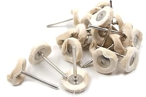 Chiloskit - Juego de 20 ruedas de pulido abrasivo para pulir y pulir